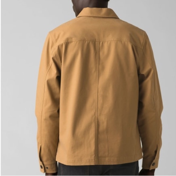 (B4) prAna Men's Standard Westside Jacket, Color: Embark Brown, Size L, NWT - Picture 2 of 14